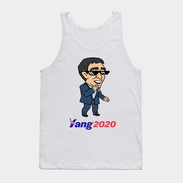 Yang - Pardon on 4/20 Tank Top by twenty20tees